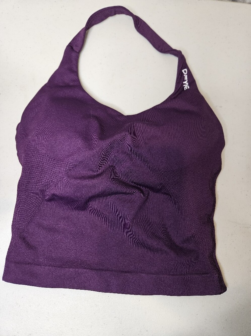 Dfyne Impact Halter Top Small NWOT Purple